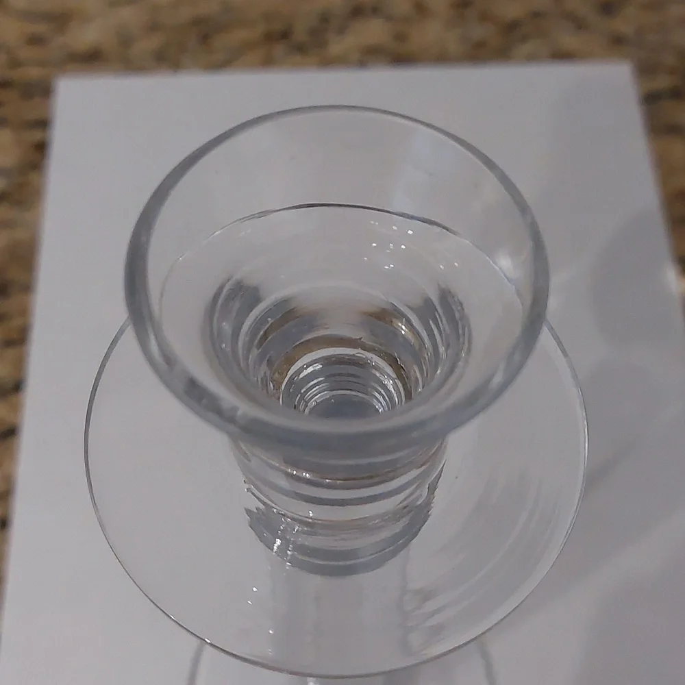 Candlesticks glass holders - Picture 4 of 5